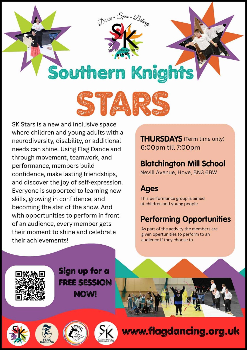 Flyer promoting SK Stars